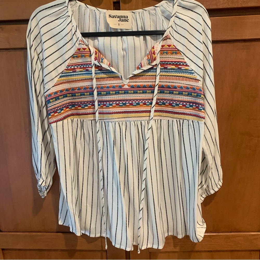 Savanah Jane Top
Size Small Black
18’ p.p
26’ length